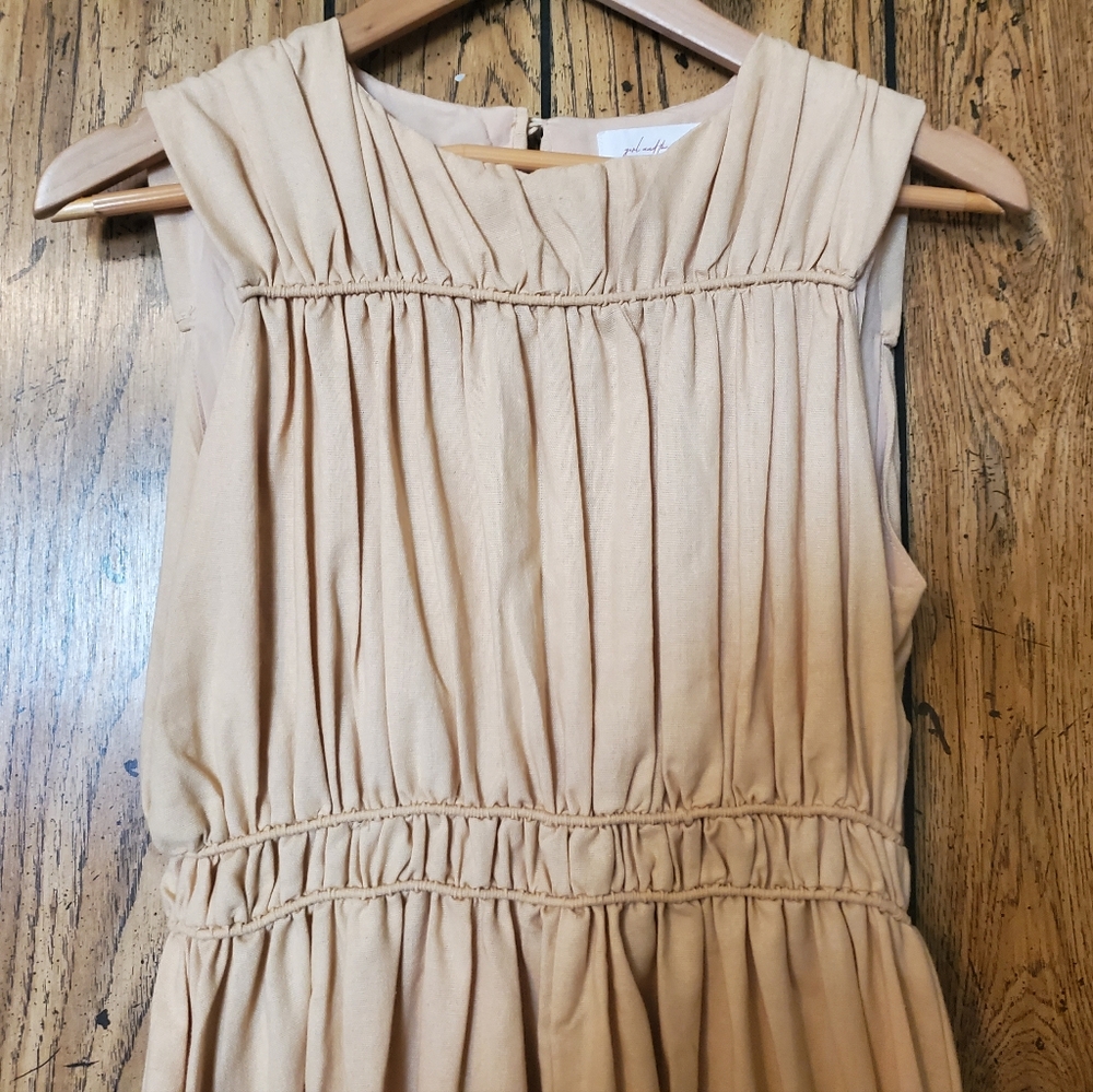 NWOT GIRL AND THE SUN Cotton Blend Maxi Dress - Small - Picture 2 of 7